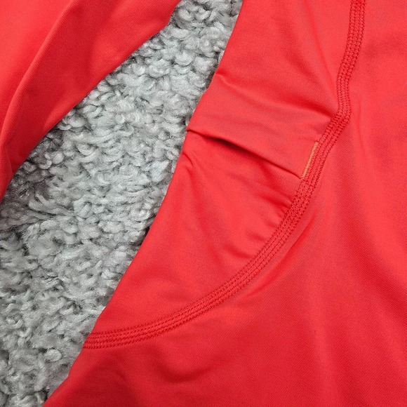 Title Nine Top Womens XS Pink 1/4 Zip Pullover Long Sleeve Stretch Running Gym - Picture 6 of 10